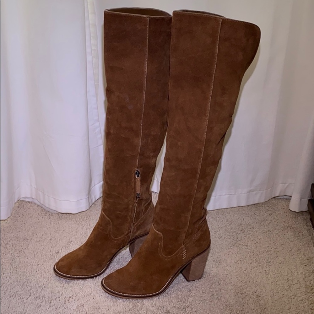 Camel Suede Dolce Vita Boots
